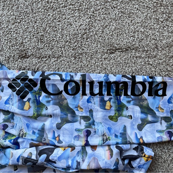 FLASH FORWARD WINDBREAKER ALL OVER PRINT MENS SIZE LARGE HOODED FULL ZIP WHITE - Picture 8 of 9